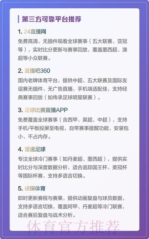 选择哪家平台观看世界杯现场直播最合适？